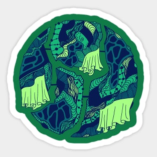 Ngreen Circle of Connection Sticker